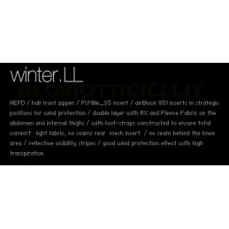 winter tights LL FI MILLE S5 white