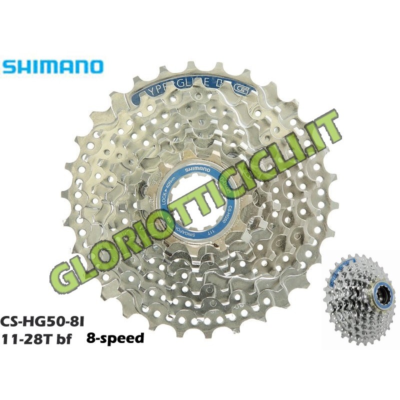 SHIMANO DEORE CS-HG50-8I 11-28T PINION PACK
