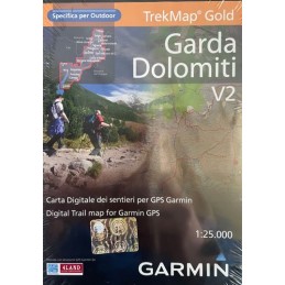 TREKMAP GOLD GARDA DOLOMITI
