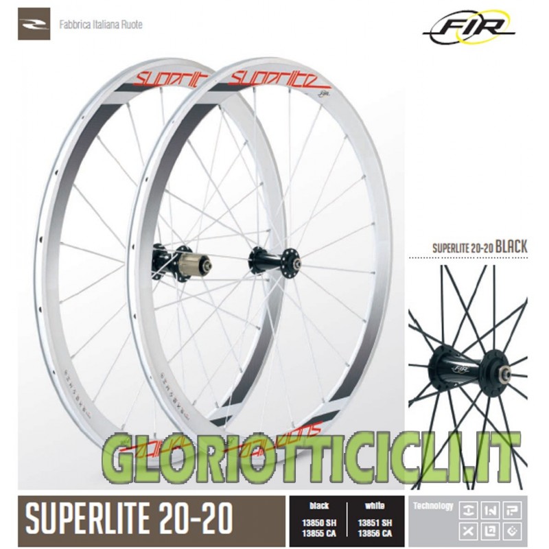 SUPERLITE 20-20 RACING WHEELS