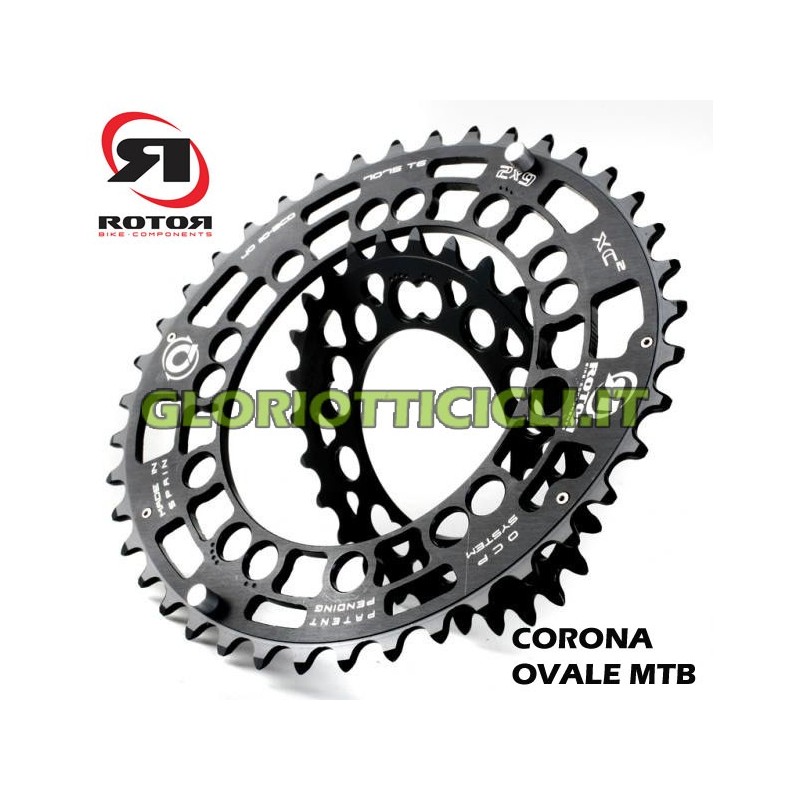 CORONA OVALE MTB PER DOPPIA BCD74.5 CORONA OVALE MTB PER DOPPIA BCD74.5