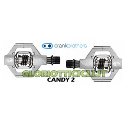 CANDY 2 SILVER PEDAL PAIR