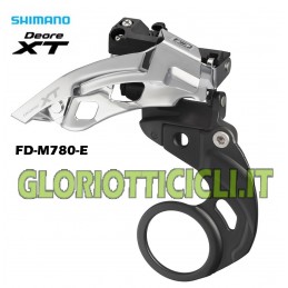 SHIMANO DERAGLIATORE XT FD-M780-E 3x10 Velocità TOP SWING