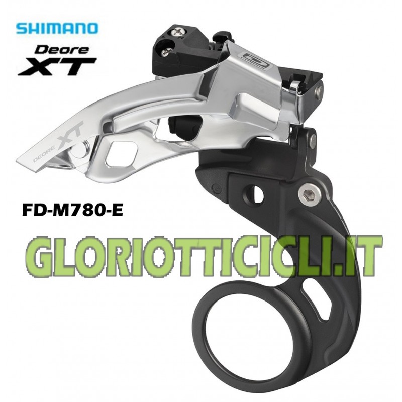 SHIMANO DERAGLIATORE XT FD-M780-E 3x10 Velocità TOP SWING