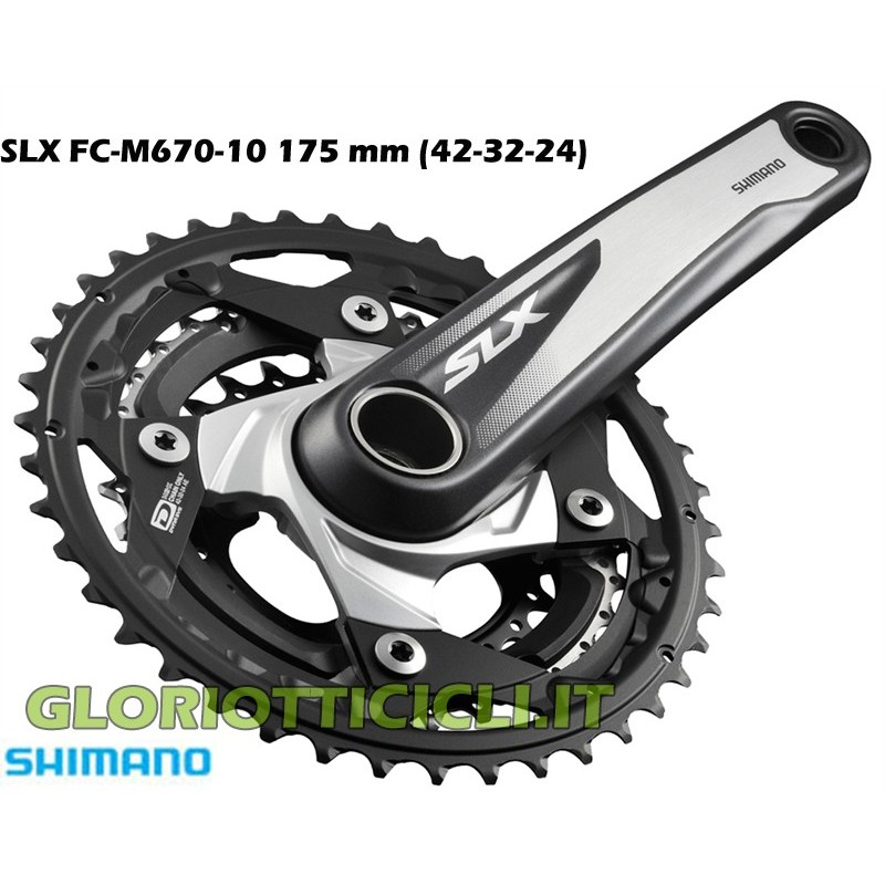 GUARNITURA SLX FC-M670-10 175 mm GUARNITURA SLX FC-M670-10 175 mm