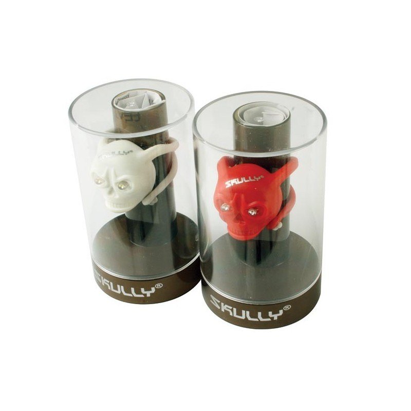 SKULLY LIGHT SET -BLACK + BLACK