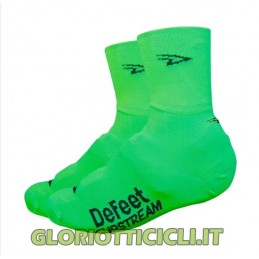 PAIR OF FLUO GREEN SLIPSTREAM SHOE COVERS PAIR