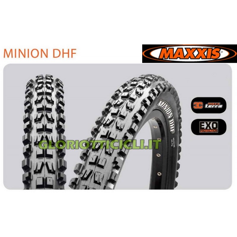 MINION DHF EXO TR 26 x 2.50 3C MINION MTB COVERAGE MINION DHF EXO TR 26 x 2.50 3C MINION MTB COVERAGE