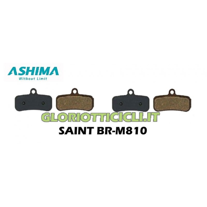 KIT 4 SEMI-METALLIC PADS FOR SHIMANO SAINT BR-M810