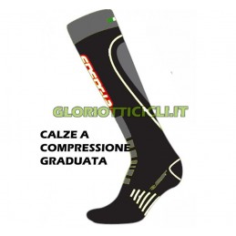 GREY GRADUATED COMPRESSION SOCKS