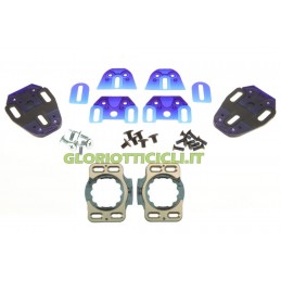 PAIR OF SPEEDPLAY LIGHT ACTION PEDAL CLEATS