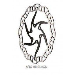 ARO MTB BRAKE DISC 08 BLACK 160 MM. I.S.