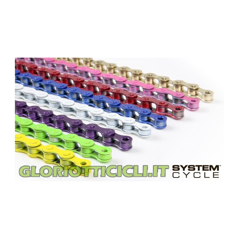 SINGLE SPEED CHAIN Z410 S1 COLOR
