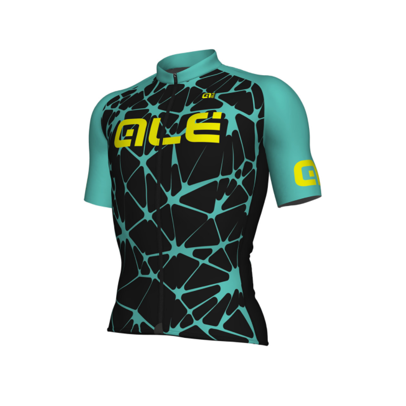 MAGLIA M/C SOLID CRACLE TURCHESE