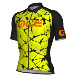 MESH M/C SOLID CRACLE YELLOW FLUO