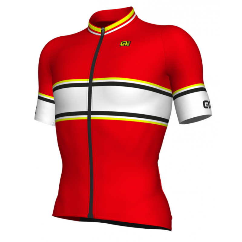 JERSEY M/C REV-1 SPEED BACKGROUND RED YELLOW FLUO